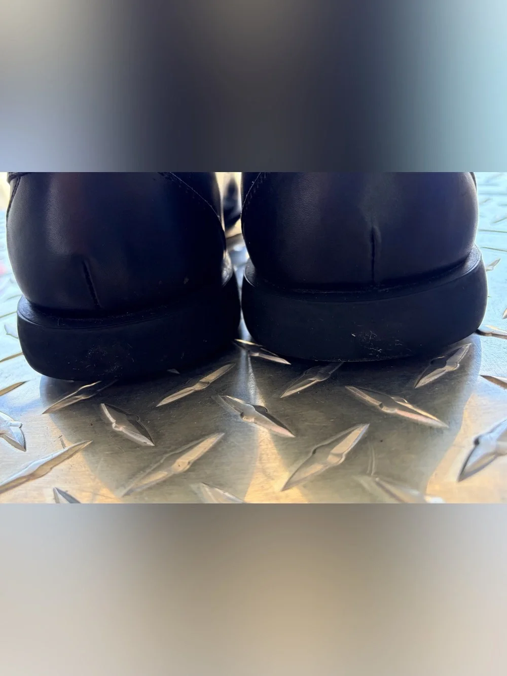 Salvatore Ferragamo Black Leather Horsebit Loafers